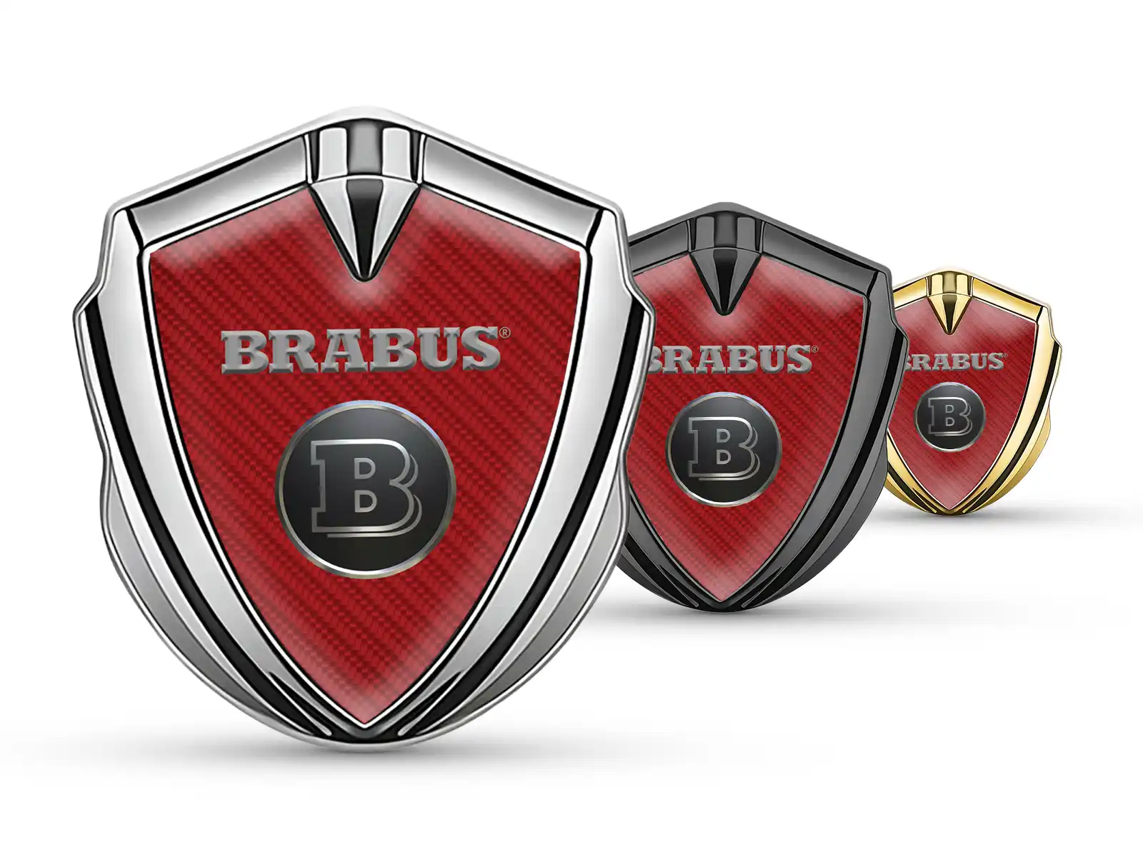Brabus Emblema Coche Insignia Duradero Chic Metal